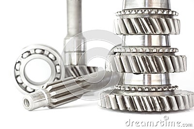 Used cogwheel Stock Photo