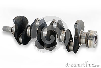 Used crankshaft Stock Photo