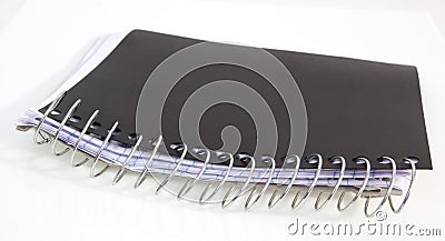 Used Notebook Stock Photo