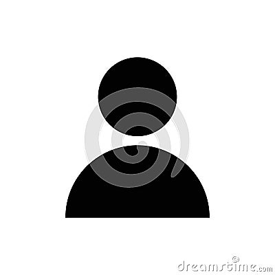 User Icon. Vector people icon. Profile vector icon. Person illustration. Business User Icon. Users Group symbol. Male Vector Illustration