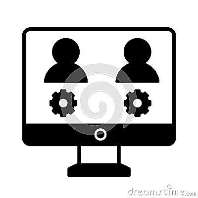 User preferences Vector icon which can easily modify or edit . Vector Illustration
