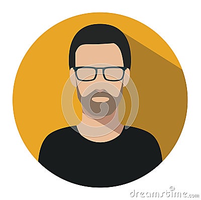 User sign icon. Person symbol. Human avatar. Vector Illustration