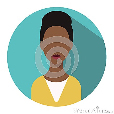 User sign icon. Person symbol. Human avatar. Vector Illustration