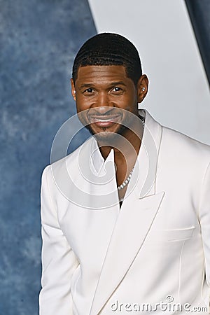 Usher Editorial Stock Photo