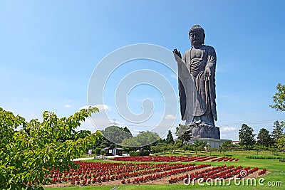 Ushiku Daibutsu, Buddha Statue in Japan Stock Photo