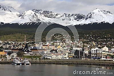 Ushuaia - Tierra del Fuego - Argentina Stock Photo
