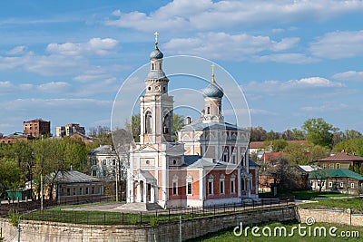 Uspenskaya church - the orthodox church in Serpukhov city Stock Photo