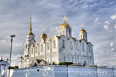 Uspensky cathedral at Vladimir city Editorial Stock Photo