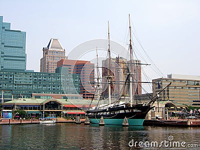 USS Constellation Stock Photo