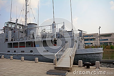 USS Pueblo, Pyongyang, North-Korea Editorial Stock Photo