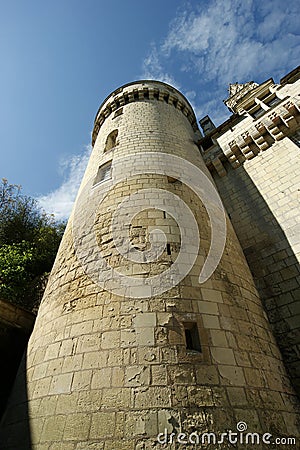 Usse Castle, Loire Valley, France Stock Photo