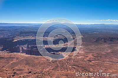 UT-Canyonlands National Park-Island in the Sky District-Grandview Trail Stock Photo