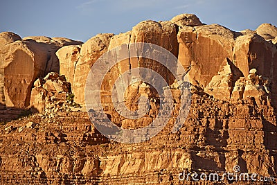 Utah Red Sandstones Stock Photo