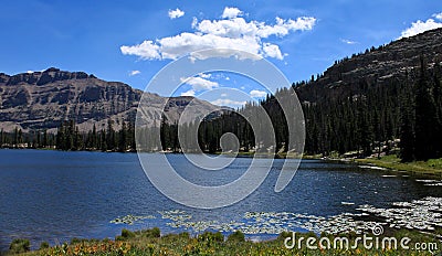 Utah's Moon Lake Stock Photo