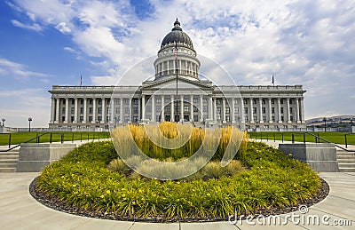 Utah state capitol Stock Photo