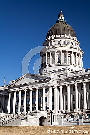 Utah State Capitol Building Stock Photo