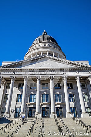 Utah State Capitol Building, Salt Lake City Editorial Stock Photo