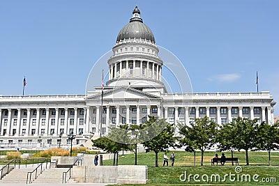 Utah State Capitol Editorial Stock Photo