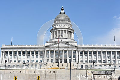 Utah State Capitol Editorial Stock Photo