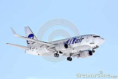 UTair Boeing 737 Editorial Stock Photo