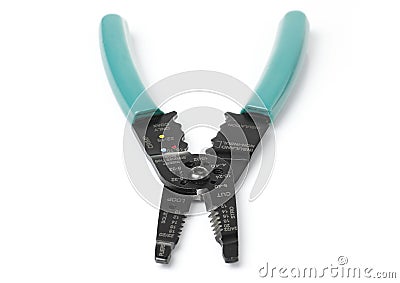 Utilities Cable Pliers Stock Photo