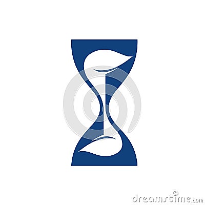 Utility service corp dark blue glyph logo Stock Photo