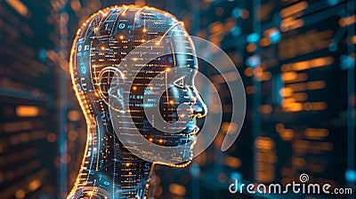Utilize generative AI to enhance code assistance and autocompletion features in EIDEs Stock Photo