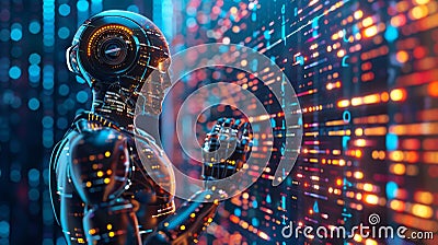 Utilize generative AI to enhance code assistance and autocompletion features in EIDEs Stock Photo