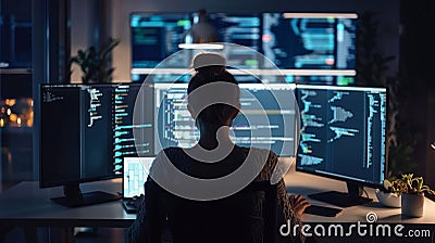 Utilize generative AI to enhance code assistance and autocompletion features in EIDEs Stock Photo