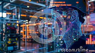Utilize generative AI to enhance code assistance and autocompletion features in EIDEs Stock Photo