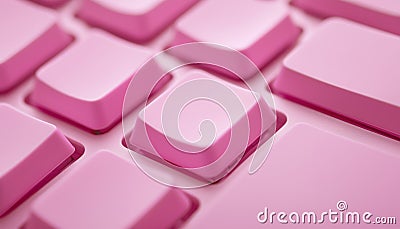 Utilize Pink Small Blank Keyboard Shortcut For Graphic Design To Easily Navigate The Internet And Stock Photo