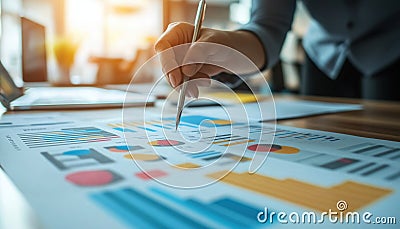 Utilizing Gantt Chart Schedule In Project Management For Planning Tasks And Deliverables With Stock Photo