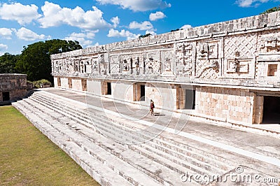 Uxmal Mayan ruins, Mexico Stock Photo