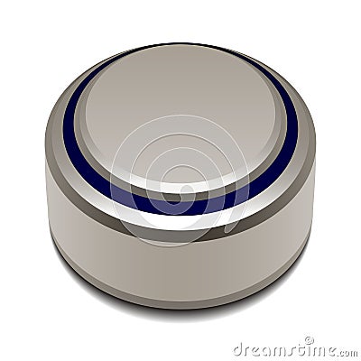 1.5v button cell battery Vector Illustration