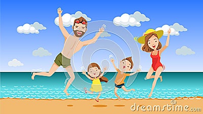 Vacation Vector Illustration