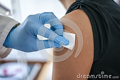 Vaccination Stock Photo