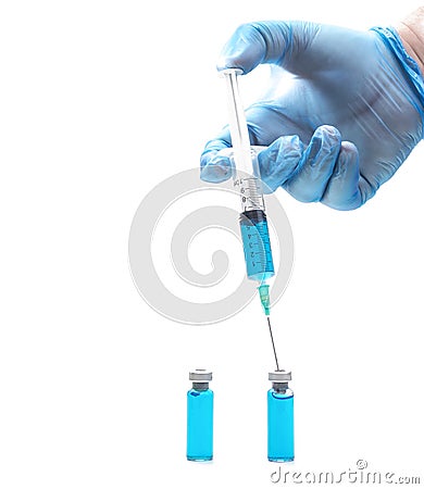 c, Vaccine Flu, Hepatitis A, B, HPV, Polio, Rabies, rubella, mumps, measless vaccine Stock Photo