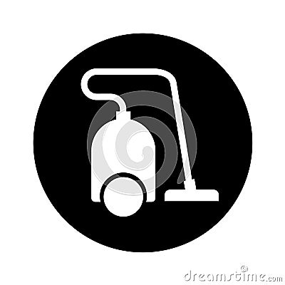 Vacum home appliance icon Vector Illustration