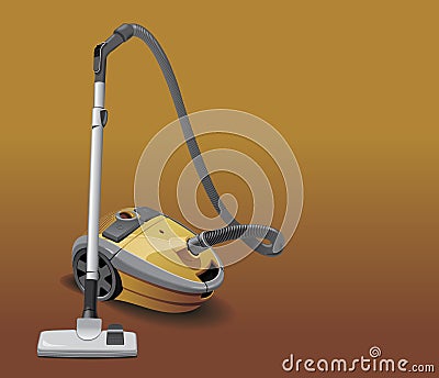 Vacuum cleaner Vector Illustration