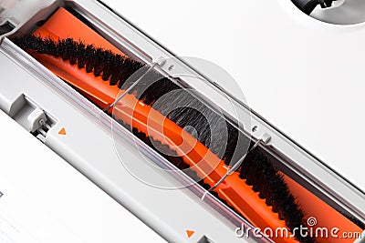 Vacuum cleaner brush Stock Photo