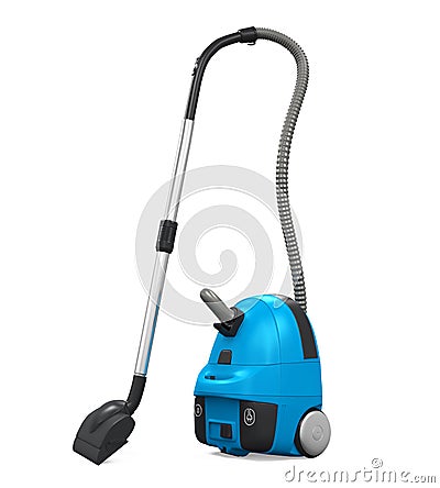 Vacuum Cleaner Isolated Stock Photo