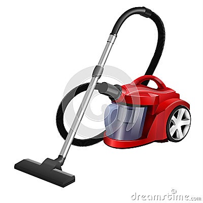 Vacuum cleaner Cartoon Illustration