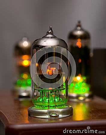 Vacuum tube Stock Photo