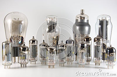 Vacuum Tube Skyline Stock Photo