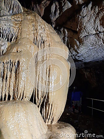 Vadu Crisului cave - Zichy barlang Stock Photo