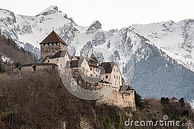 Vaduz Castle, Liechtenstein Stock Photo