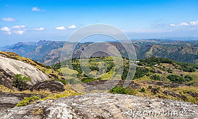 Vagamon the jewel in the crown of Idukki Stock Photo