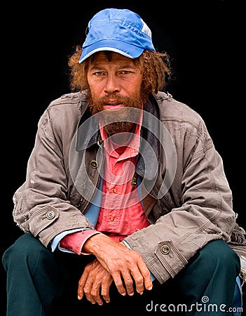 Vagrant Stock Photo