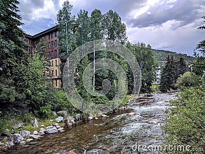 Vail Colorado Stock Photo