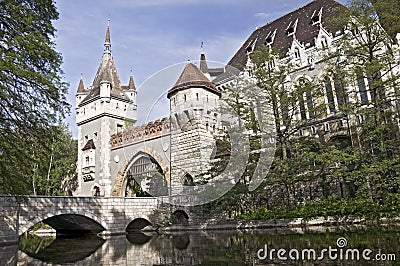 Vajdahunyad Castle, Budapest Stock Photo